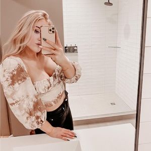 Tie back shirt from Envy